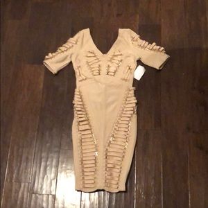 Gold Label Midi Bodycon Dress